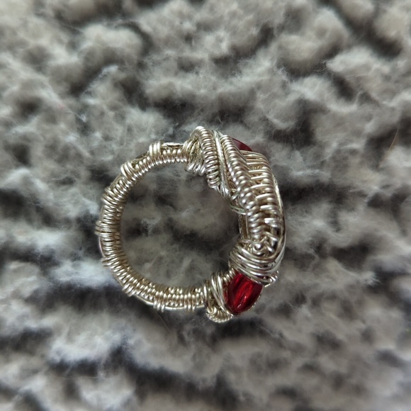 3/$30 New Wire Tigers Eye Ring - Picture 3 of 5